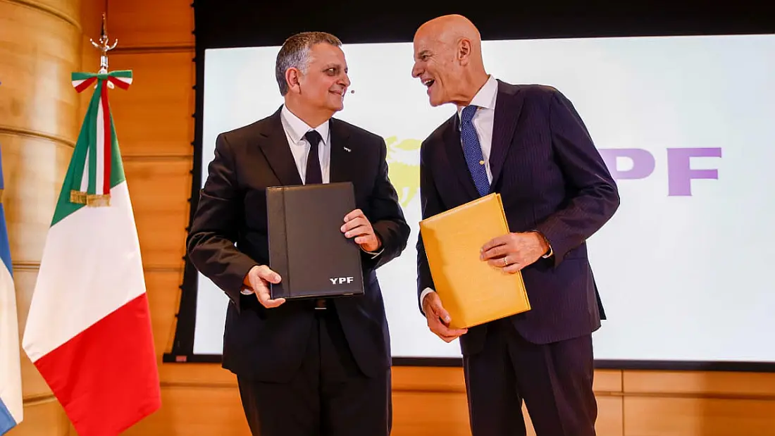 YPF y ENI siguen escribiendo la historia, juntos.