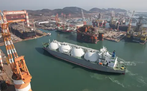 The MK II vessel, chartered by Southern Energy from Golar LNG