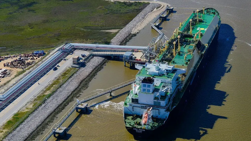 LNG GNL Buque exportación