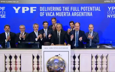 YPF en la Bolsa de Nueva York (NYSE)