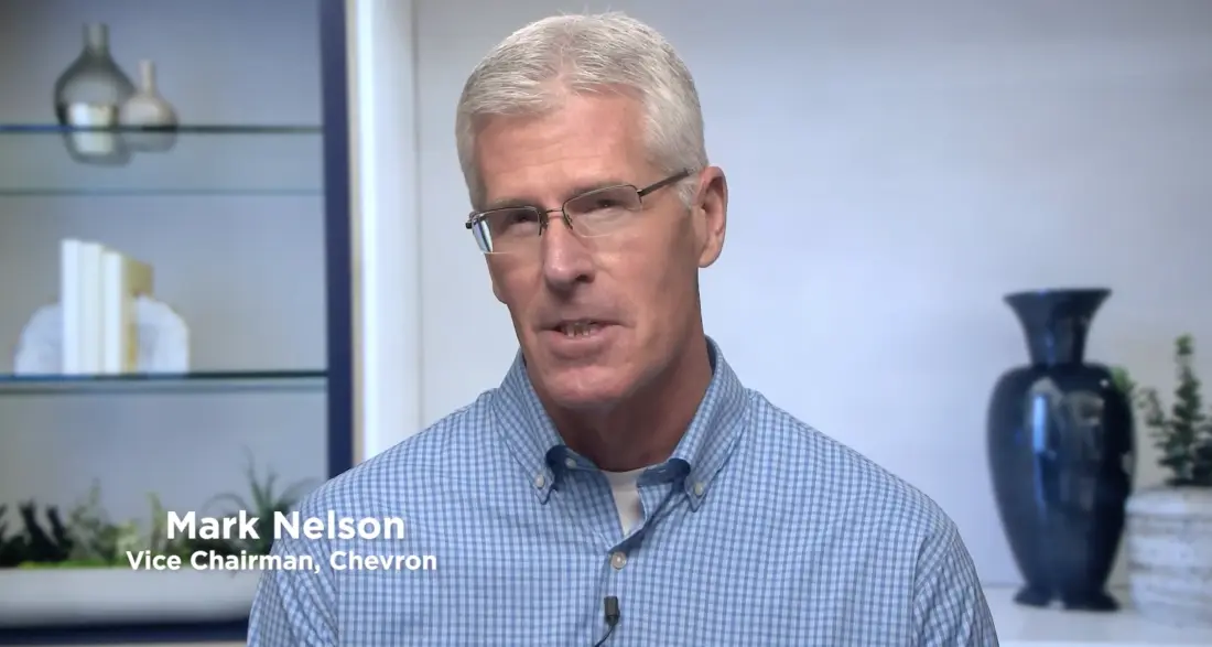 Mark Nelson, vicepresidente de Chevron, confía en escalar la producción en los próximos años