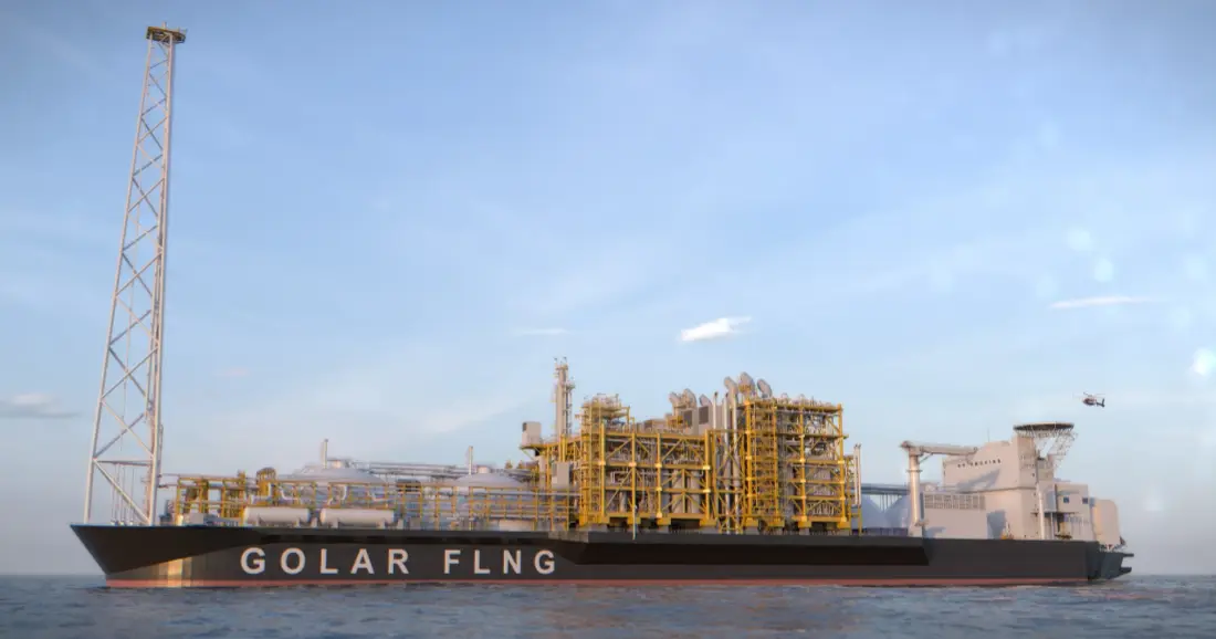 El MKII de Golar, en proceso de conversión