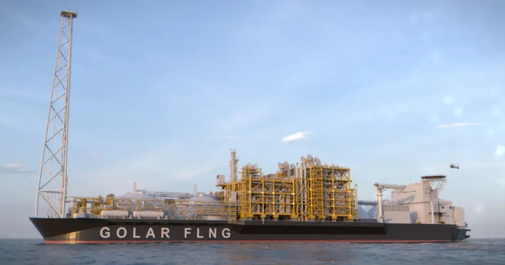 El MKII de Golar, en proceso de conversión