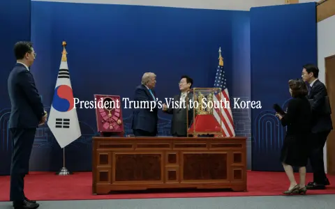 Visita de Trump a Corea del Sur durante 2025