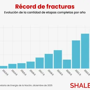 Vaca Muerta: en enero se completaron 2.401 etapas de fractura según NCS Multistage