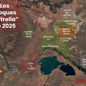 Récord de fracturas en 2025: cuáles son los bloques "estrella" de Vaca Muerta