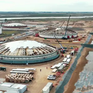 Otamérica acelera obras en Puerto Rosales y adelanta las fases finales del plan de inversión por u$s600 millones