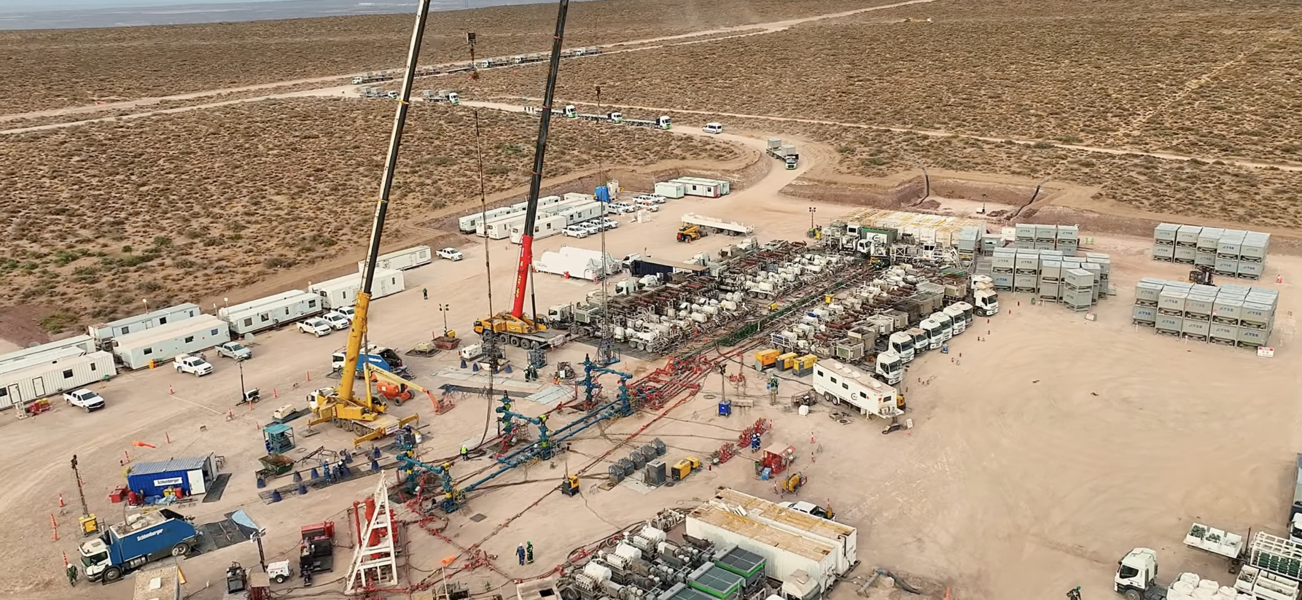 Simulfrac Rig Setup Simul frac, continuous pumping y walking rigs: cómo son las 3 ...
