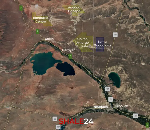 Continental comienza a participar en la operación de las áreas Coirón Amargo Sureste, Bandurria Centro, Aguada Cánepa y Loma Guadalosa