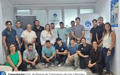 La capacitación apunta a que los futuros responsables de la planta cuenten con las competencias necesarias para operarla de forma segura.