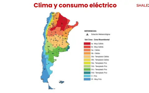 La clasificación climática de la norma IRAM 11603 identifica zonas “muy cálidas” y “cálidas” en gran parte del norte argentino.