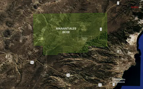 Manantiales Behr, el bloque más emblemático de la cuenca del Golfo San Jorge, a apenas 40 km de Comodoro Rivadavia, ciudad a la que le dio identidad.