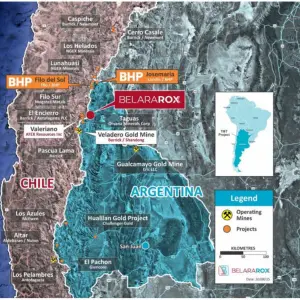 Belararox inicia su segundo pozo tras confirmar continuidad de plata, cobre y zinc en San Juan