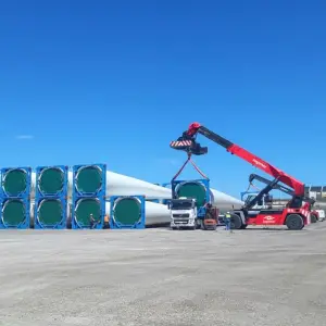 Aerogeneradores: maniobra exitosa de Loginter y Vestas consolida a Bahía Blanca como puerto de entrada 