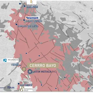 A través de Daura Gold, Latin Metals inició perforación en el proyecto de oro y plata Cerro Bayo
