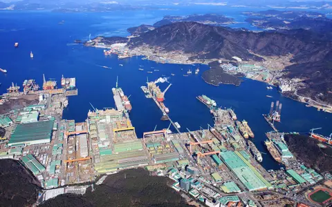 Astillero de Samsung Heavy Industries en Geoje (Corea del Sur) | Samsung Heavy Industries
