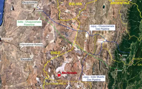 Río Grande es el proyecto más avanzado de Centauri, y se encuentra en la provincia de Salta, aproximadamente a 9 km de la mina de oro y cobre Lindero