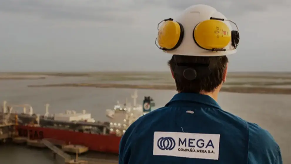 Compañía Mega es la mayor procesadora y exportadora de líquidos del gas natural del país.