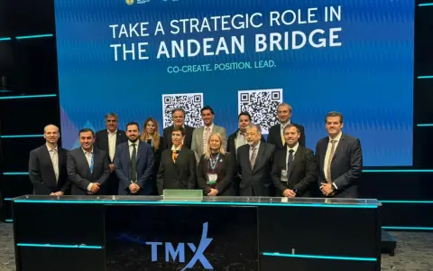 Junto con las autoridades de la Provincia de Mendoza, participaron: la Bolsa de Valores de Toronto, IN-VR y Bolsas y Mercados Argentinos S.A.