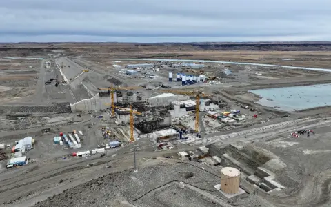 Las obras se reinician en la Represa Jorge Cepernic