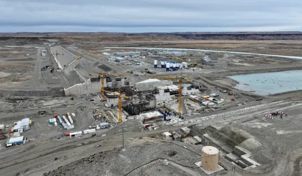 Las obras se reinician en la Represa Jorge Cepernic