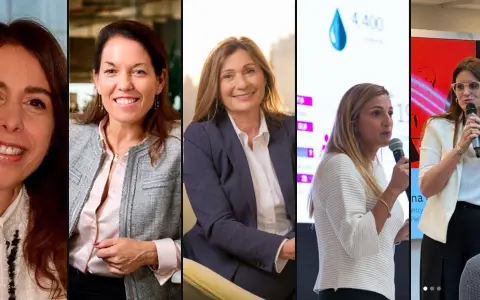 María Eugenia Sampalione, Dolores Brizuela, Gabriela Aguilar, Evangelina Cordero and Giselle Somale