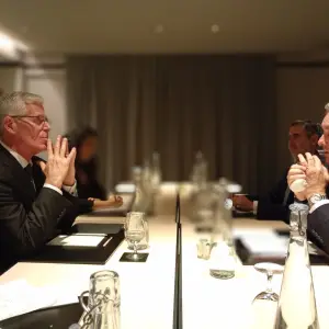 Argentina Week: En Nueva York, el VP de Chevron Mark Nelson se reunión con el canciller Quirno para hablar sobre el VMOS