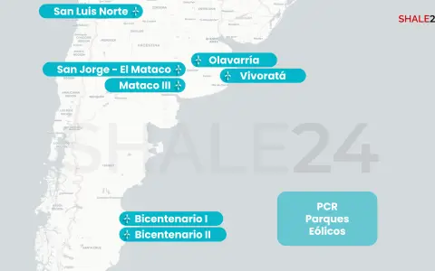 El Parque Eólico Olavarría tendrá 29 aerogeneradores provistos por Vestas, con una capacidad total instalada de 185,6 megavatios