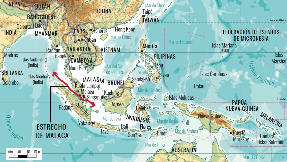 Estrecho de Malaca