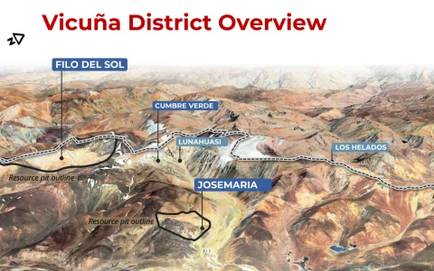 Vicuña se consolida como uno de los distritos mineros emergentes más atractivos de Sudamérica