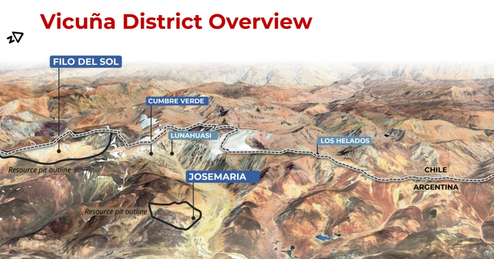 Vicuña se consolida como uno de los distritos mineros emergentes más atractivos de Sudamérica.