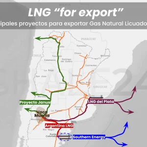 LNG clase mundial: los 4 proyectos para que Argentina exporte más de 24 MTPA de GNL en los próximos 20 años
