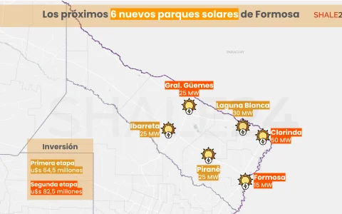 La firma Ambiente y Energía invertiurá u$s147 millones para construir 6 parques solares en Formosa