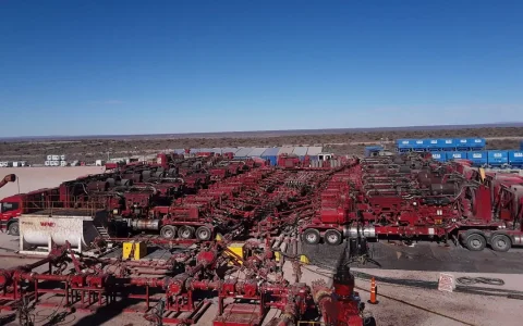 Las etapas de fractura representan una operación clave de los pozos horizontales del shale neuquino