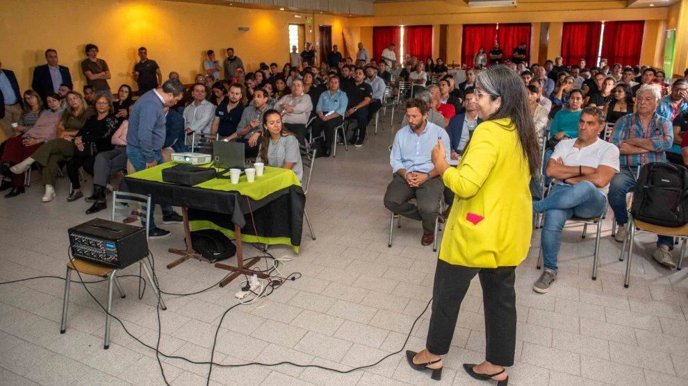 La convocatoria fue tan grande que la actividad debió mudarse a un espacio más amplio
