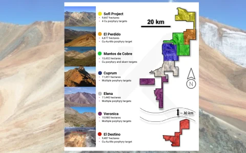 El Perdido es la gran apuesta de Kobrea en el Distrito Minero de Malargüe, en el sur de Mendoza