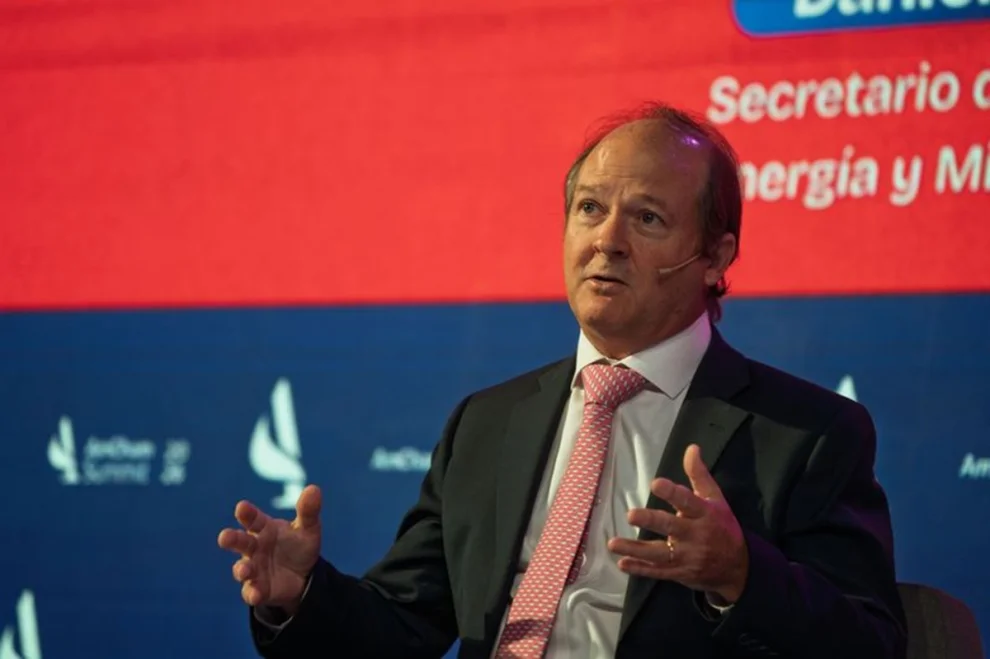 Daniel González, ministro coordinador de Energía y Minería del gobierno de Javier Milei.