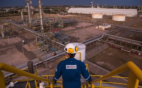 MEGA Company processes 40% of the gas from the Neuquén Basin to extract its valuable liquids.