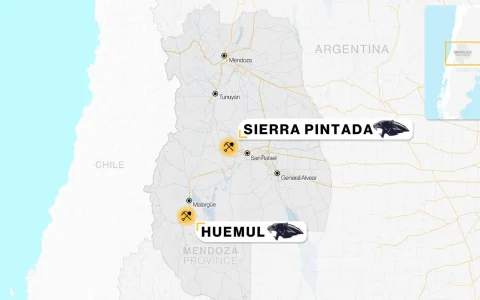 El proyecto se centra en la histórica mina Huemul, puesta en marcha en 1955 y operada ininterrumpidamente hasta 1975 por la CNEA