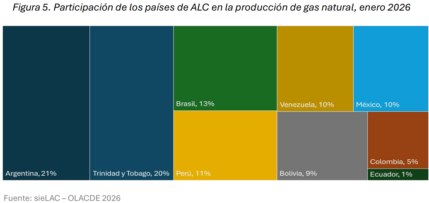 OLACDE: Argentina es el principal productor de gas natural de ...