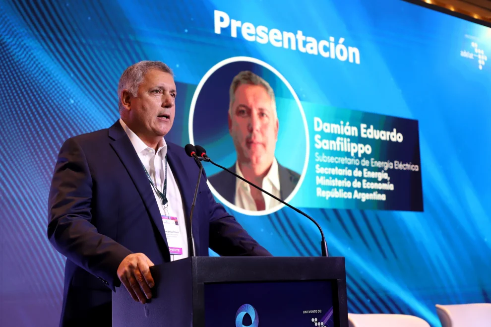 El subsecretario de Energía Eléctrica, Damián Sanfilippo, anunció el llamado para sumar potencia térmica.