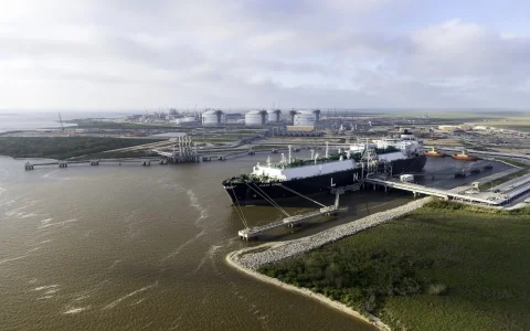 Sabine Pass es la primera terminal de exportación de gas natural licuado de Estados Unidos en cuarenta años