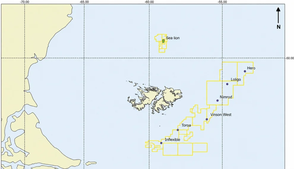 Sea Lion es una de las principales cuencas con potencial petrolero al norte de las islas.