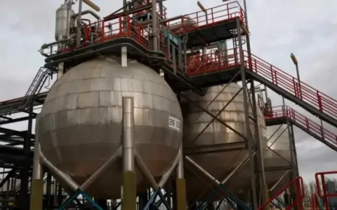 En el mensaje, Bosch resumió la idea como el gas de Vaca Muerta puesto al servicio del mercado mundial de agua pesada