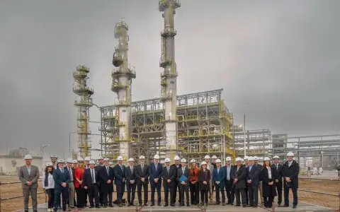 Compañía MEGA inauguró este viernes en Bahía Blanca su Nuevo Tren de Fraccionamiento (NTF), una obra de u$s 260 millones que eleva 50% su capacidad 