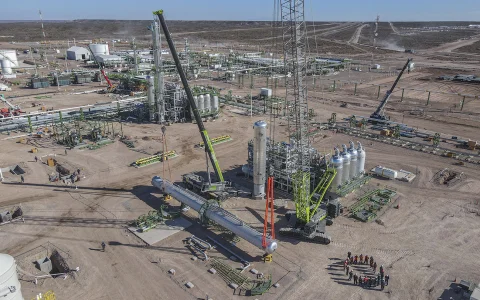 SACDE realizó el diseño, montaje y puesta en marcha de una planta de procesamiento de gas en Tratayén para gasoductos Neuba II, Centro-oeste y GPFPM