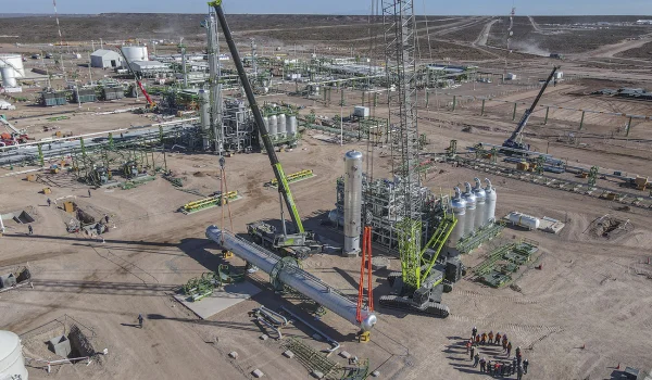 SACDE realizó el diseño, montaje y puesta en marcha de una planta de procesamiento de gas en Tratayén para gasoductos Neuba II, Centro-oeste y GPFPM