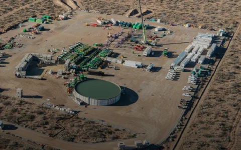 Así se ve la primera operación de fracturación hidráulica de GeoPark en el bloque Loma Jarillosa