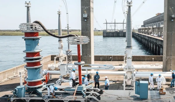 Yacyretá: electroductos evacúan cerca del 60% de la energía que la represa inyecta al mercado eléctrico argentino