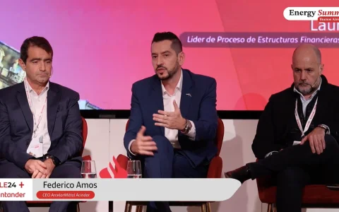 "Somos uno de los principales consumidores de energía del país", planteó Amos ante el auditorio del Shale24 Santander Energy Summit